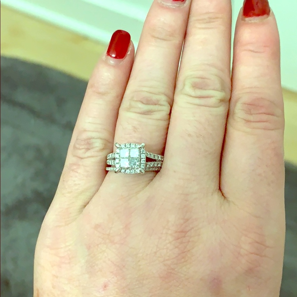 engagement ring 1.00 ct